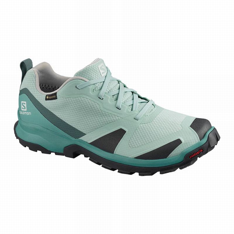 Salomon Singapore Womens Trail Running Shoes - XA COLLIDER GTX W Turquoise | 96308-FXVM